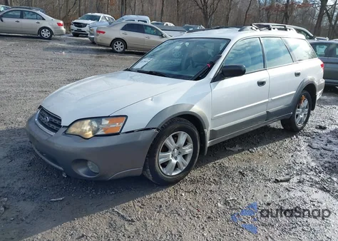 2005 Subaru Outback 2.5I from USA, damaged, VIN 4S4BP61C157322849